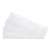 Pc Keyboard Cover Skin Silicone Desktop Keyboard Skin 17.3"x5.3" Clear 3Pcs