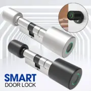 Smart Cylinder Lock Electronic Bluetooth APP Remote Biometric Fingerprint Lock