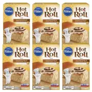 (6 Pack ) Pillsbury Hot Roll Mix, 16 Oz Box