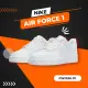 【NIKE 耐吉】AIR FORCE 1 07 男鞋 經典款 AF1 皮革 休閒鞋 白(CW2288-111)