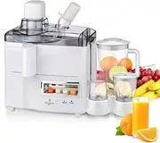 Multifunction Juicer Machines, 4 in 1 Juicer & Blender, 1.8 L Cold Press Juicer for Fruit & Vegetable, for Lemon Lime Grapefruit Oranges, Easy to Clean