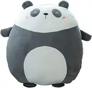 Panda Plush Hugging Pillow, Panda Stuffed Animal Toy Kawaii Plushie Throw Pillows Gifts for Birthday, Valentine, 16inch