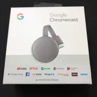 在飛比找Yahoo!奇摩拍賣優惠-「聯強公司貨」Google Chromecast V3 媒體