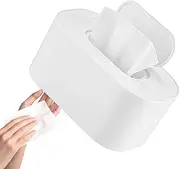 Wet Towel Warmer, USB Baby Warmer, Diaper Wipe, Even Heating for 80 Padded Wipes, Toddler Supplies, Ideal for Home, Nursery, and Traveling, Compact, 8 Inches, White, Set of 1