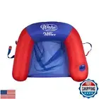 WAHU Float Connex Aqua Pool Seat with Connex Clips, Cupholder, and Inflate Va