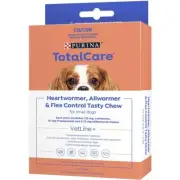 Purina Total Care Heartwormer Allwormer Flea Control For Small Dogs - 1 X Chew