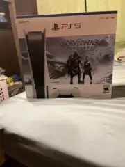 Sony PS5 Blu-Ray Edition Console God of War Ragnarök Bundle White
