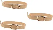[NIYANGLE] Elastic Straw Waist Belt Fashionable Belt for Dresses Jeans and Casual Outfits Versatile Accessory for All Seasons Durable and Stylish Design