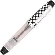 OPUS 88 Fountain Pen MINI POCKET PEN Clear & Check Eye Drop Type F OP95102901-F