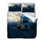 White Train Alignment 3D Print Duvet Quilt Doona Covers Pillow Case Bedding Sets