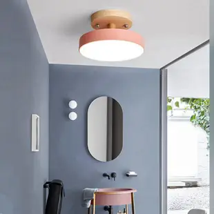 吸頂燈現代led北歐木質照明燈具室內燈具廚房客廳臥室浴室dinghingxi1