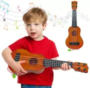 Kids Toy Ukulele Guitar,17 Inch Classical Guitar Musical Toy,4 Strings Guitar