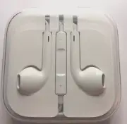 Genuine APPLE White Wired Ear Buds for Cell Phones NEW