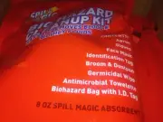 4) Spill Magic Biohazard Cleanup Kit (See The Pictures for details)