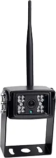 Elinz Wireless Reversing Reverse Rearview Camera Cam Heavy Duty Digital 120° CCD 800TVL 18 IR LEDs Night Vision Built-in Mic 12V 24V Truck Caravan, Easy to Install, IP69K, 2 Years Warranty
