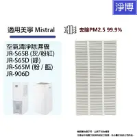 在飛比找蝦皮商城優惠-適用於美寧Mistral空氣清淨除濕機JR-S65D S65