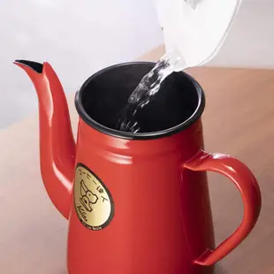 【日本Kalita 】鶴嘴 1.0L 琺瑯壺 手沖壺 大嘴鳥系列 達人手沖壺 1000ml 日本製造