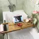浴缸架浴室伸縮置物架板多功能浴缸隔板衛生間泡澡iPad手機支架竹 全館免運