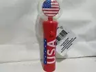 Light Up (RED, WHITE, BLUE) Patriotic USA Flag Spinning Glow Wand