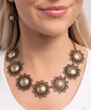 The Glitter Takes It All Paparazzi Necklace And Earrings Set