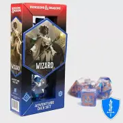 Wizard Class Dice - Set of 16 Blue - Sirius Dice D&D RPG