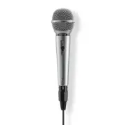 Dynamic Microphone 'Jam Star', 3M Jack Cable + Adapter, Merch/Arr.