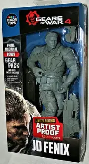 JD Fenix Gears of War 4 LE Artist Proof Loot Crate Figure New NOS Box 2016