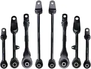 8Pcs Rear Lower Control Arm Left Right Suspension Compatible For Tesla Model 3 5YJ3 Y 5YJY 2017 2018 2019 2020 2021 2022