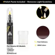 Touch Up Paint For Scania All Models 1396367 Schwarzrot With Polish Paste