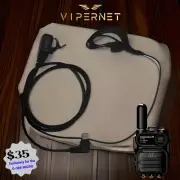 Earbud Microphone for VIPERNET™ 2-way USB-C PoC PTT Long Range Communicators