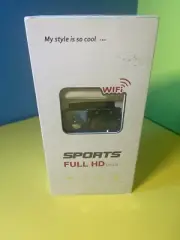New Sports Cam 1080P Full HD H.264 Screen Waterproof 30M Action Camera Blue
