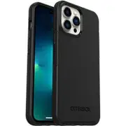 OtterBox Apple iPhone 13 Pro Max / iPhone 12 Pro Max Symmetry Series Antimicrobial Case - Black (77-83482)