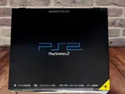 Sony PlayStation 2 PS2 SCPH-50000NB Console Box Midnight Black Rare Unused Japan