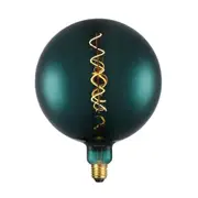 Lumenovo 4W E27 2200K G200 LED Filament Globe Metal Green