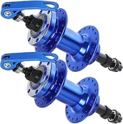SOESFOUFU 1 Pair Hub Axle Thru Axle Adapter Bike Hub Bicycle Axle Adapter Freewheel Hub Bicycle Wheel Hub Skewers Axles Bike Truing Stand Bike Rear Wheel Hub Frame Bicycle Hub Bike Part