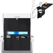 [ZhangXinYu] Airplane Seat Back Organizer,Airplane Tray Table Cover with Pockets,Airline Seat Hanging Pockets Media Pouch,Hanging Storage for Personal Items on Plane,Fits Tablets Cell Phone Water Bottle Seat Pack