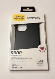 New iPhone 12/12 Pro Otterbox Symmetry Case 100% Authentic (Black)
