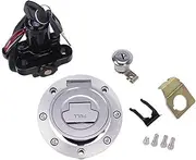 Ignition Switch for YZF R1 R6 for YZF R6S 2004 2006 2007 2008 2009 FZ6 Motorcycle Ignition Switch Seat Lock Fuel Gas Cap Key Set Motorcycle Ignition Switch Lock