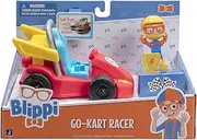 Blippi’s Go-Kart Racer - Blippi Pull Back Vehicle - Features Blippi Racer Figure - Toys for Kids and Preschoolers