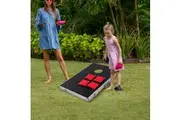 Bean Bag Toss Cornhole Game Set Aluminium Frame Portable Design