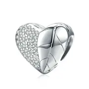 Silver plating Retro Vintage Loving Nature Charm for Bracelet