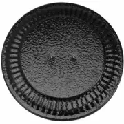 Stove Pipe Flue Stop, Black, 24-Ga., Fits 6 to 9.5-In. BM0026