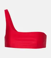 [Jade Swim] Jade Swim Eliza one-shoulder bikini top AU 10 red
