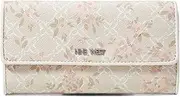 [Nine West] Zuri SLG Check Sec, Milk Logo Floral, Milk Logo Floral, Medium
