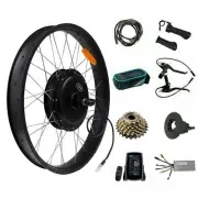 TDR Fat eBike Conversion Kit 26 In 4.0 48V 1500W Snow Electric Bicycle Wheel Kit