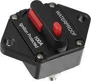TUCKBOLD Waterproof 100A Circuit Breaker with Auto Reset Fuse12V- 48VDC Automotive Parts