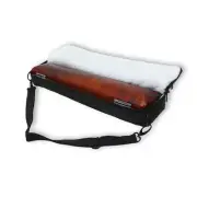 Yinfente Flute Case for 17 Hole Keys Flute Hard Wooden Soft Box with Red Case
