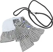 Milisten 1 Set Rabbit Harness with Leash Bunny Dress Vest for Outdoor Fun Durable and Pet Rabbit Clothing and for Pets