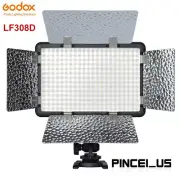 Godox LF308D Camera Flash Light LED Video Light LED Panel White Light 5600K 18W