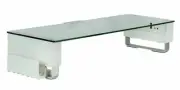 Mount-It! Computer Monitor Stand with USB Riser | Fits 24-32 Inch Screens